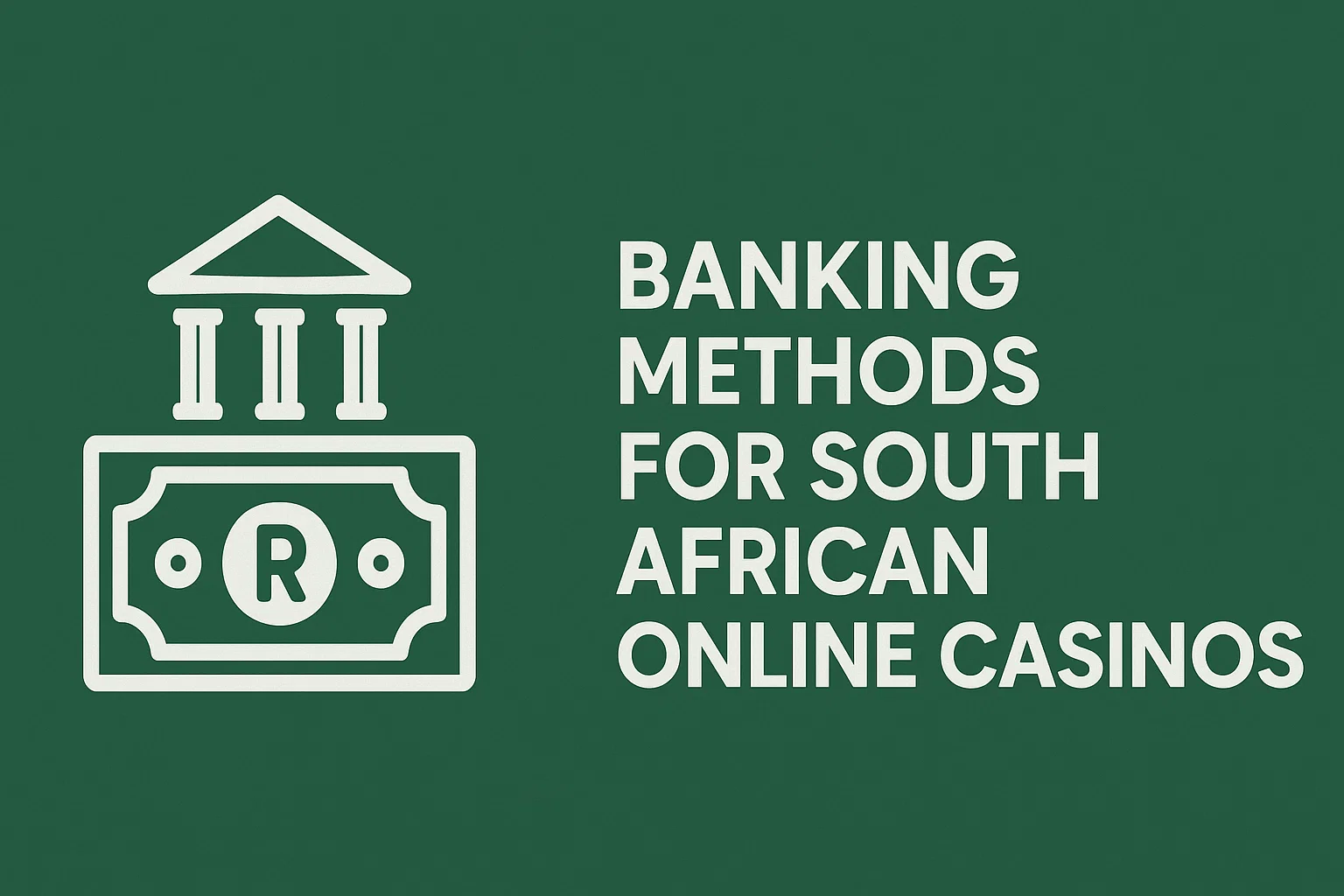 Banking Methods for South African Online Casinos