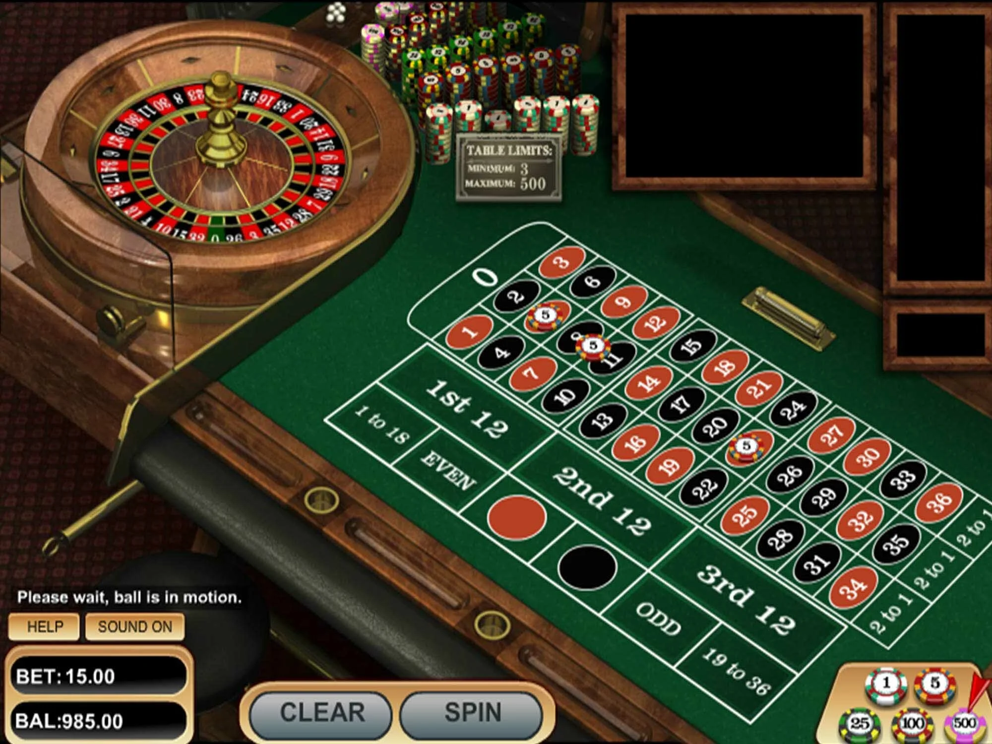 European Roulette