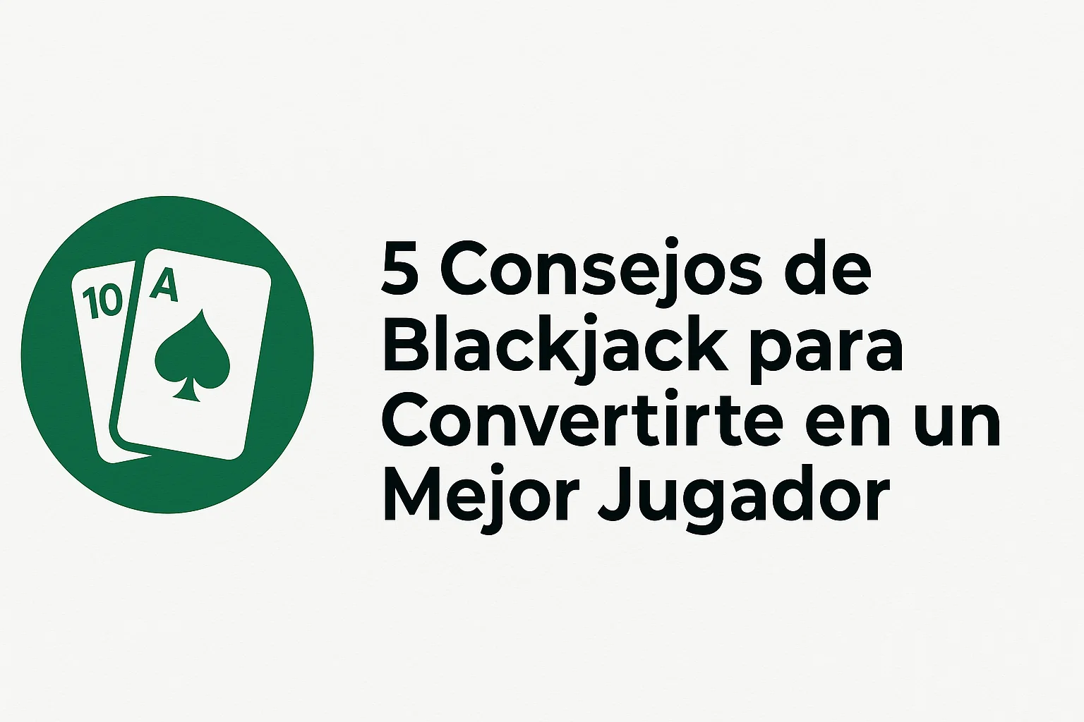 5 Consejos de Blackjack para Convertirte en un Mejor Jugador