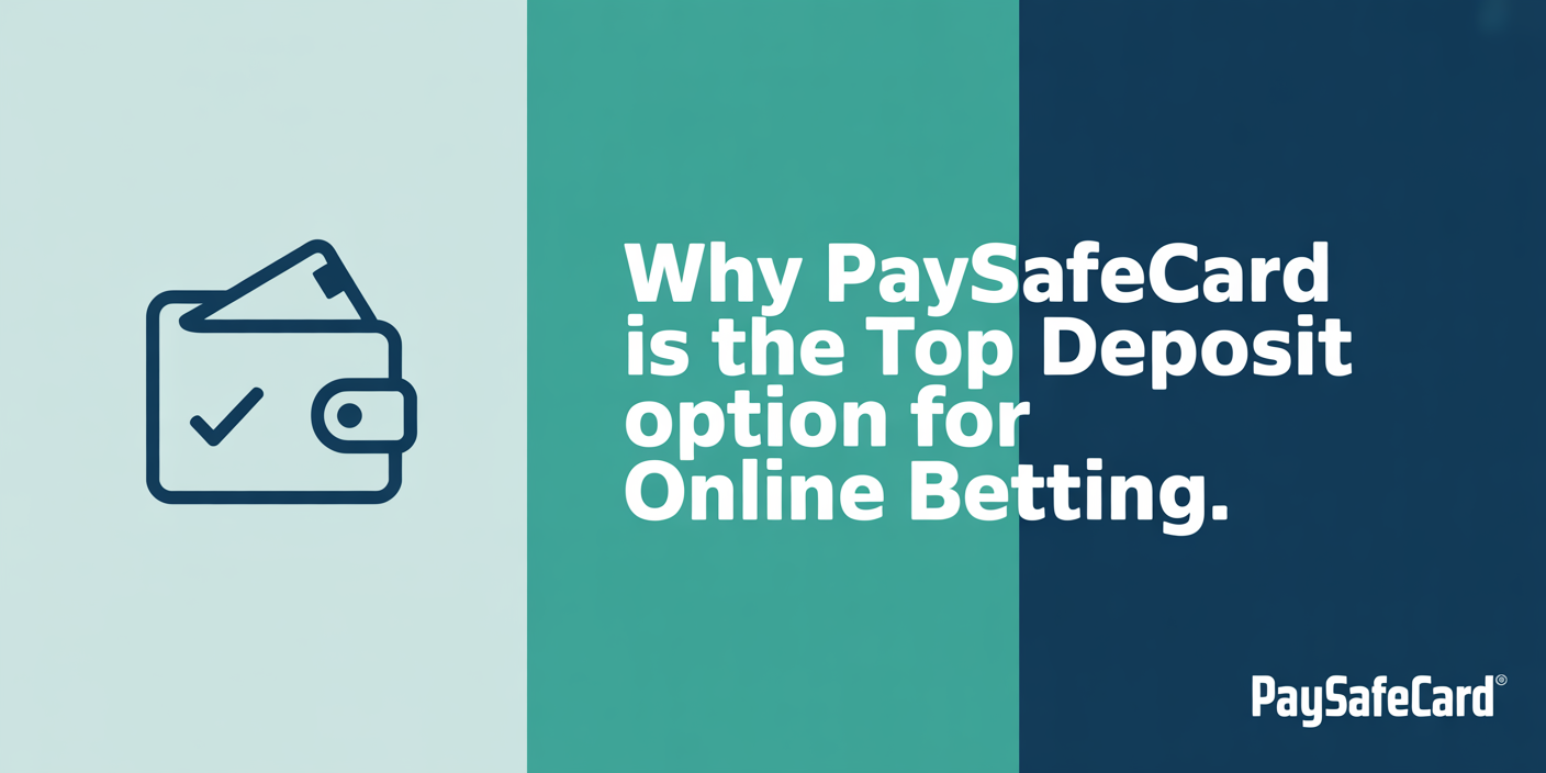 Why Paysafecard is the Top Deposit Option for Online Betting