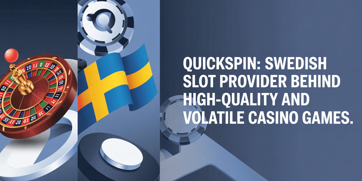 Quickspin: Swedish Slot Provider Behind High-Quality and Volatile Casino Games